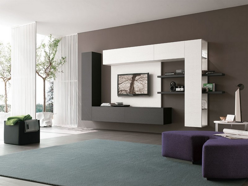 Корпусная мебель модерн для гостиной - Tomasella C129 из коллекции Atlante