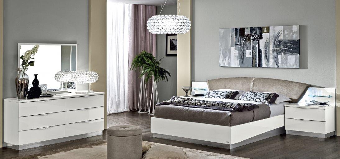 Спальня Camelgroup Onda Night - это мебельный комплект который представляет современную роскошь