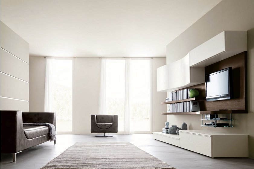 Ищете современную модульную мебель в гостиную? Стенка «529» от Napol