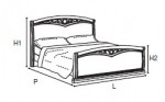 Nostalgia Bianco Antico - кровать 160x200