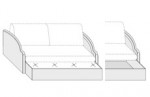 Epoca - кровать-диван (со 2-м спальн.местом)
