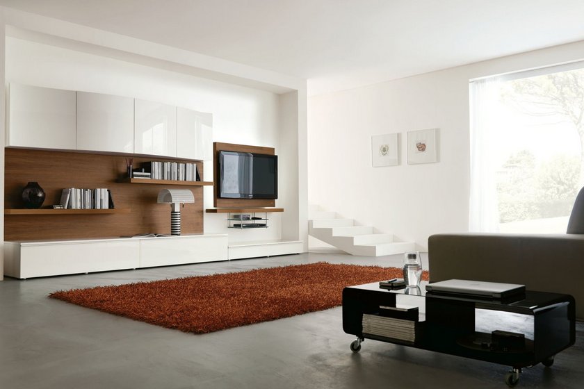 Мебель для гостиной модульная современная - «546» от Napol