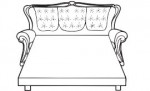3-местный диван-кровать AMALFI (кожа)