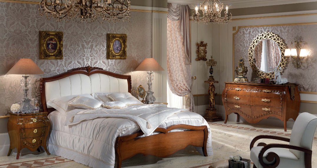 La Belle Epoque - итальянская мебель для спальни классика