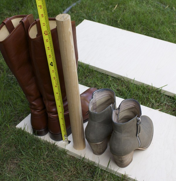 измеряем высоту обуви