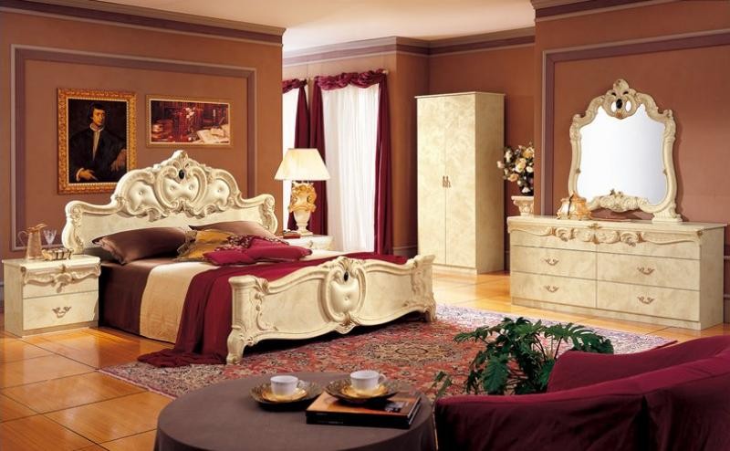 классическая итальянская спальня