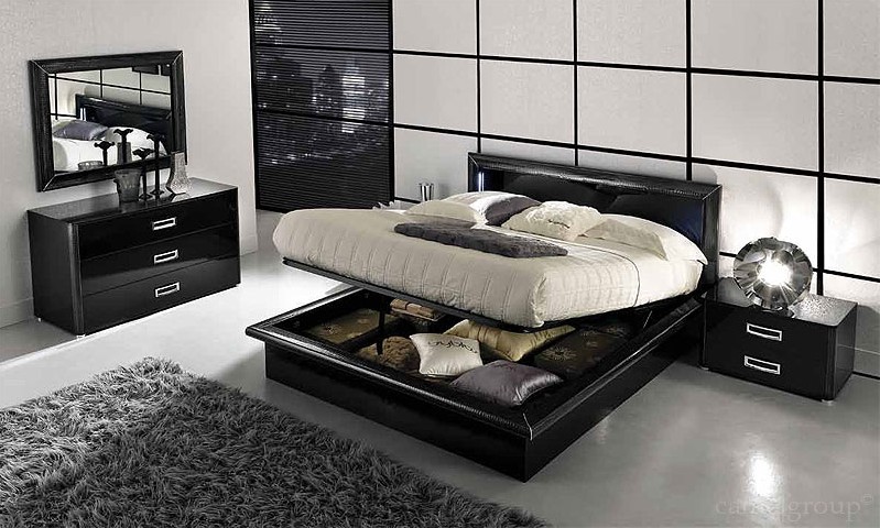 функциональная кровать для спальни
